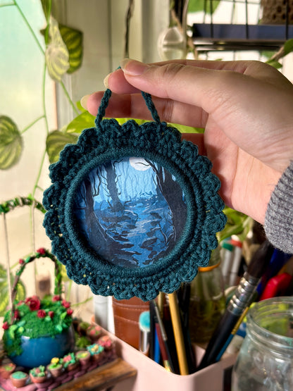 Mini Crochet Artwork