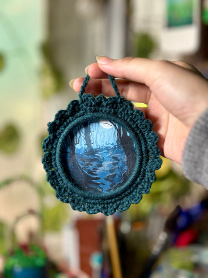 Mini Crochet Artwork