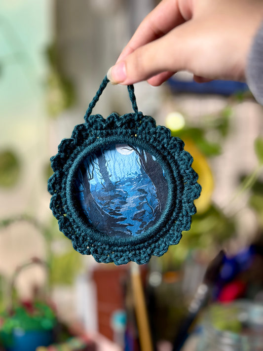 Mini Crochet Artwork