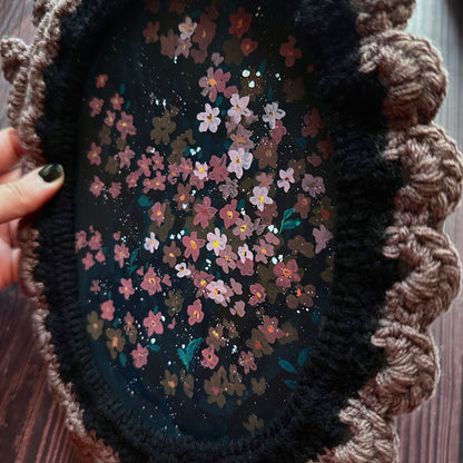 Crochet Frame and Original artwork