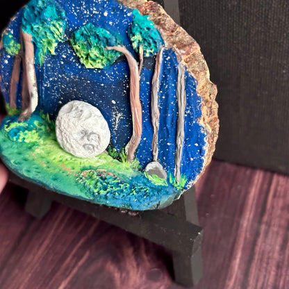 3D Moon artwork