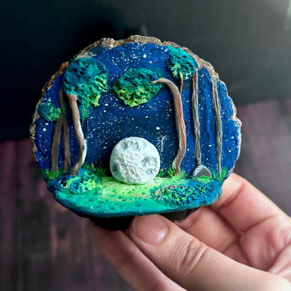 3D Moon artwork